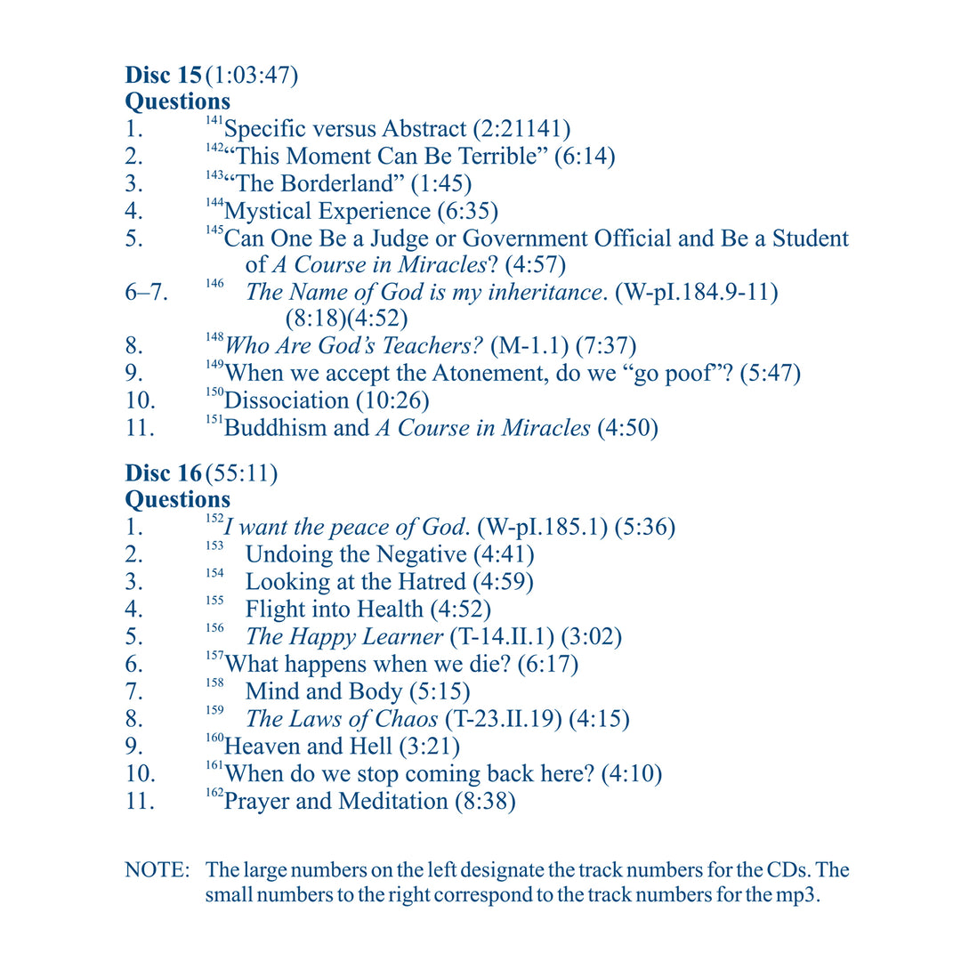 The Pathway of "A Course in Miracles": From Spirituality to Mysticism [CD]