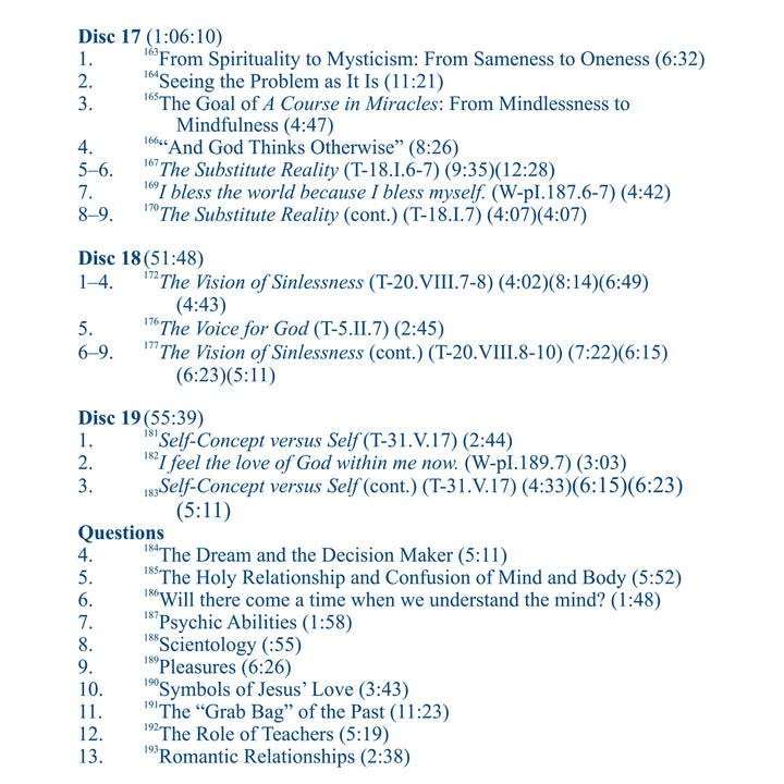 The Pathway of "A Course in Miracles": From Spirituality to Mysticism [MP3]