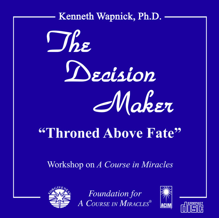 The Decision Maker: "Throned Above Fate" [CD]