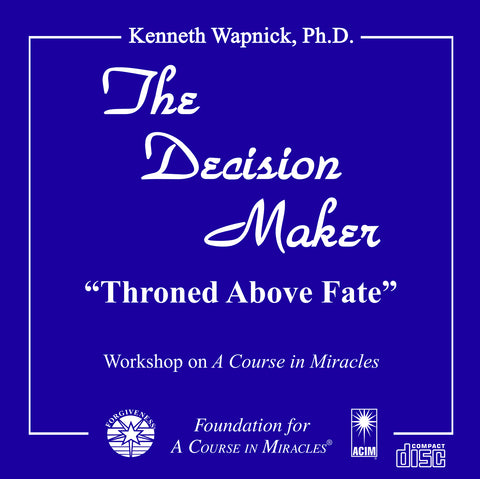 The Decision Maker: "Throned Above Fate" [CD]