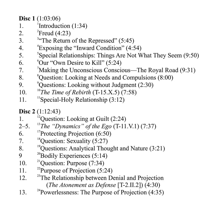 The Ego Strikes Back: "The Return of the Repressed" [MP3]
