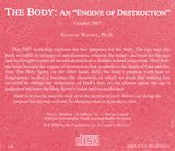 The Body: An "Engine of Destruction" [CD]