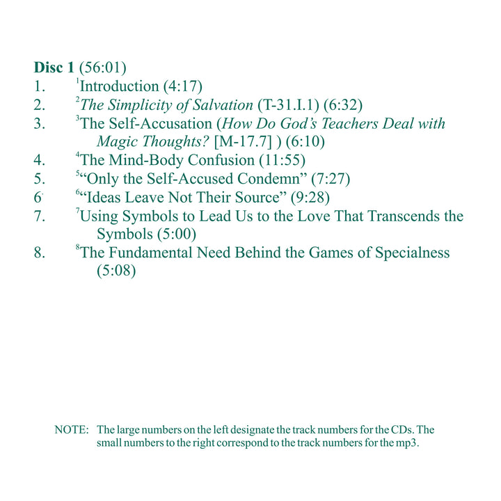 The Self-Accused: Freedom from Guilt [MP3]