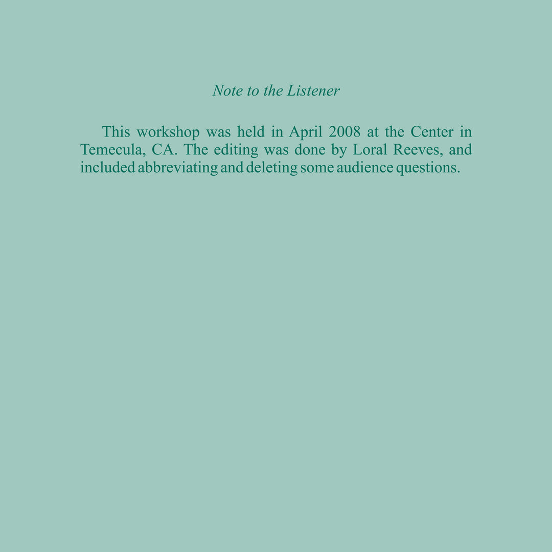 The Self-Accused: Freedom from Guilt [MP3]