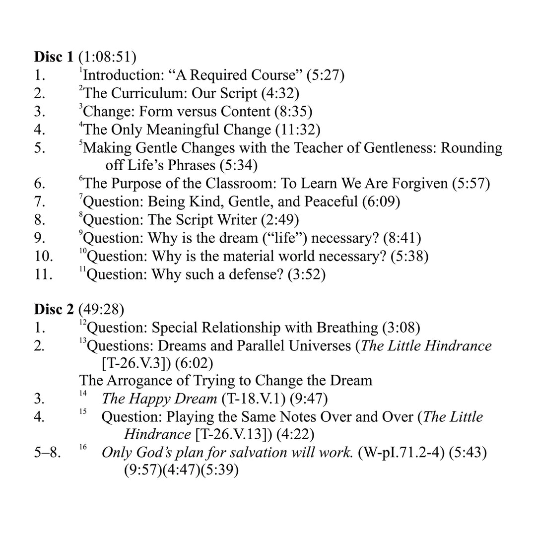 Life: A Required Course [MP3]