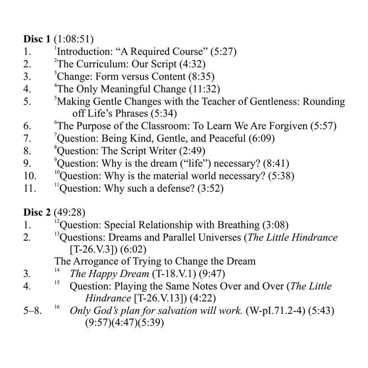 Life: A Required Course [MP3]