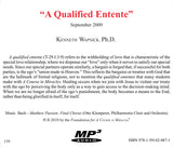 "A Qualified Entente" [MP3]