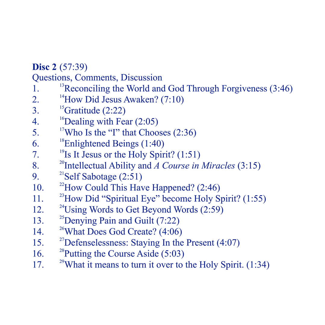 Seek Not to Change the Course [MP3]