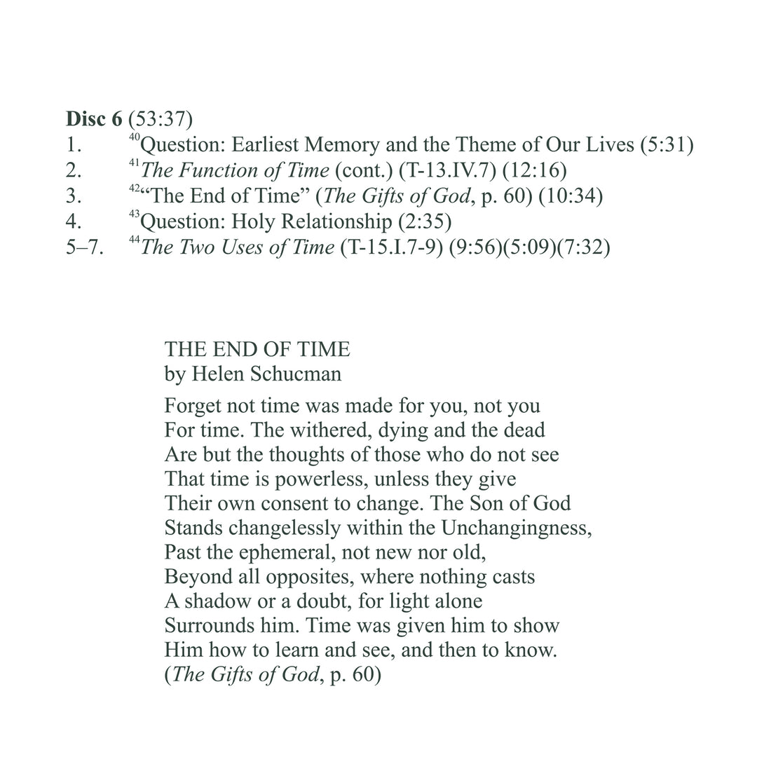 The Clear and Shining Instant of Time [CD]