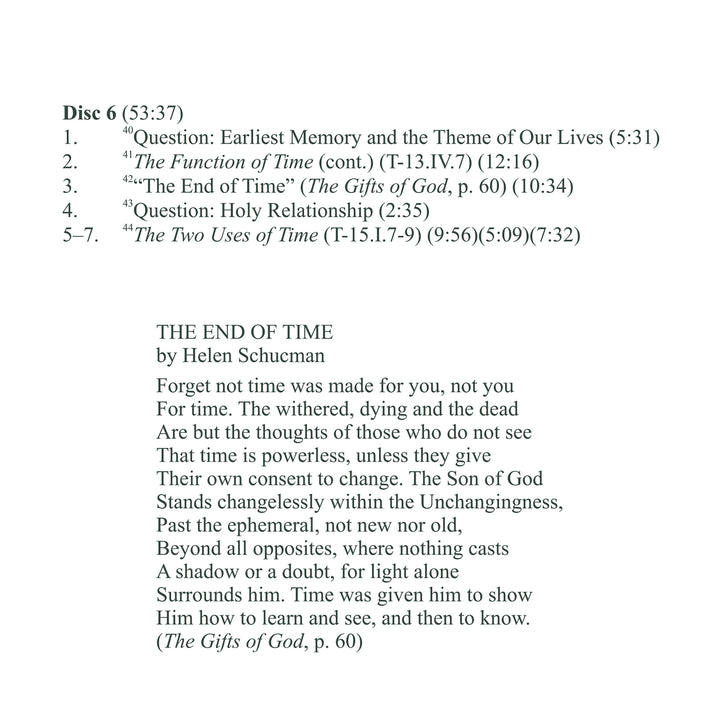 The Clear and Shining Instant of Time [CD]
