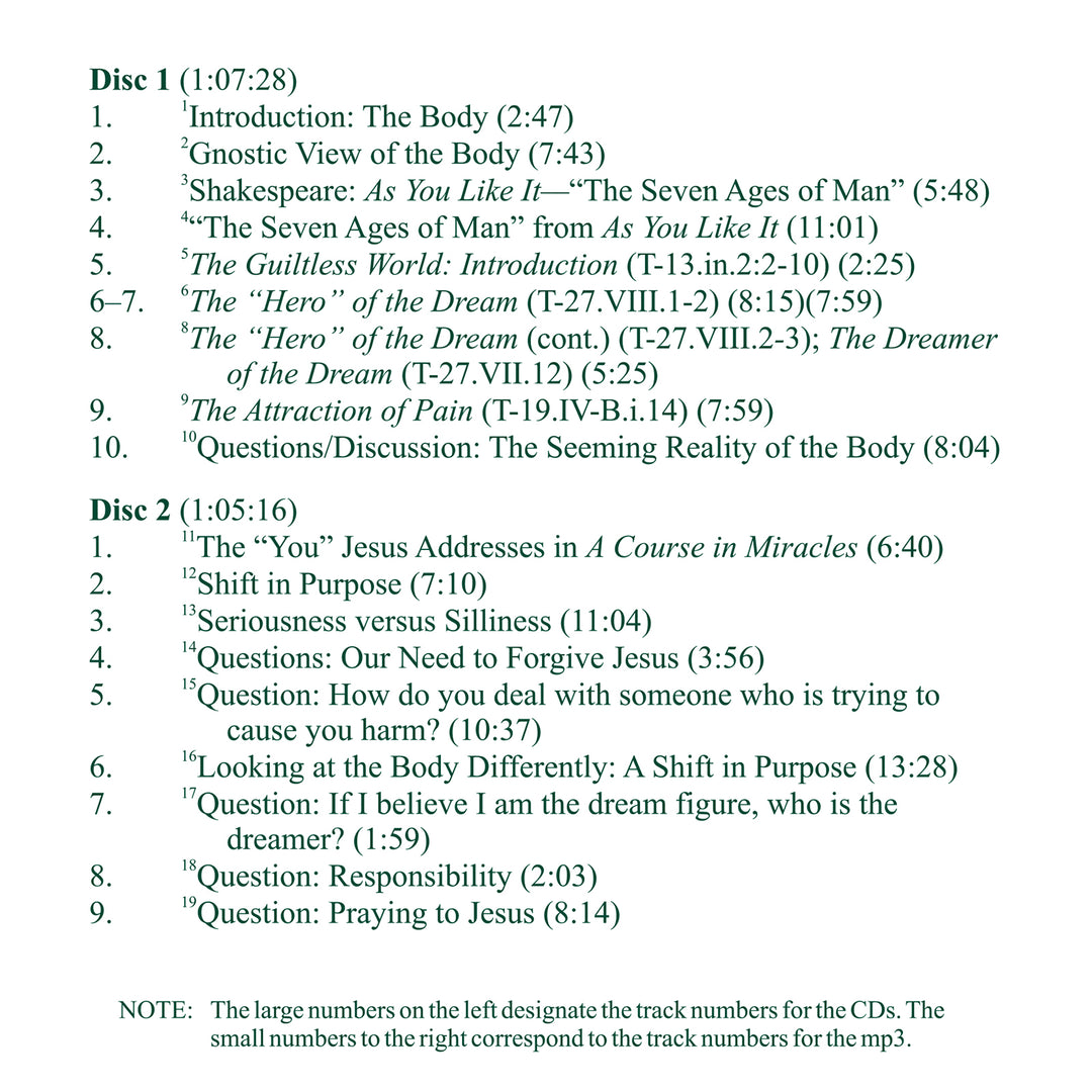 "The Seven Ages of Man": The Ego in Action [MP3]