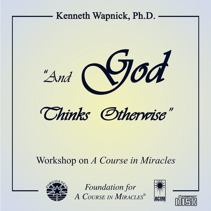 "And God Thinks Otherwise" [CD]