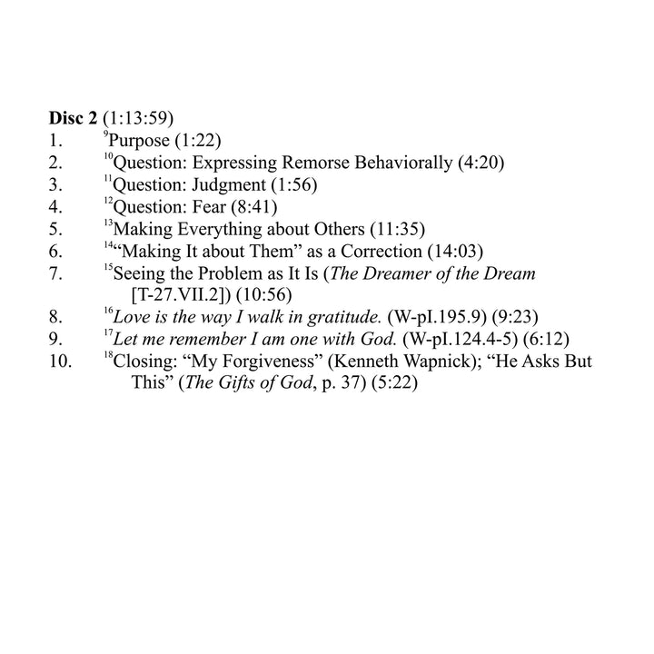 Guilt versus Remorse [MP3]