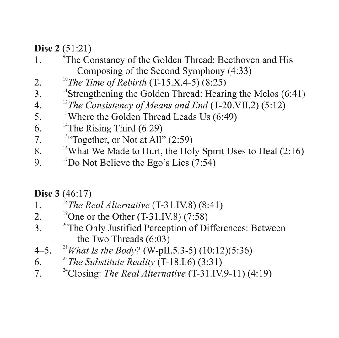 The Golden Thread of Hope [CD]