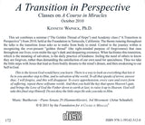 "A Transition in Perspective" [CD]