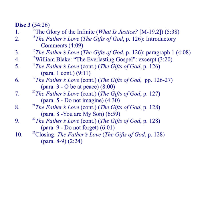 The Glory of the Infinite [CD]