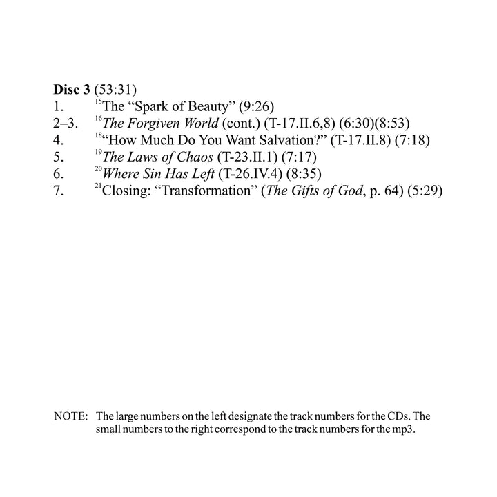 The Transformed World [MP3]