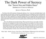 The Dark Power of Secrecy: Our "Secret Sins and Hidden Hates" [MP3]