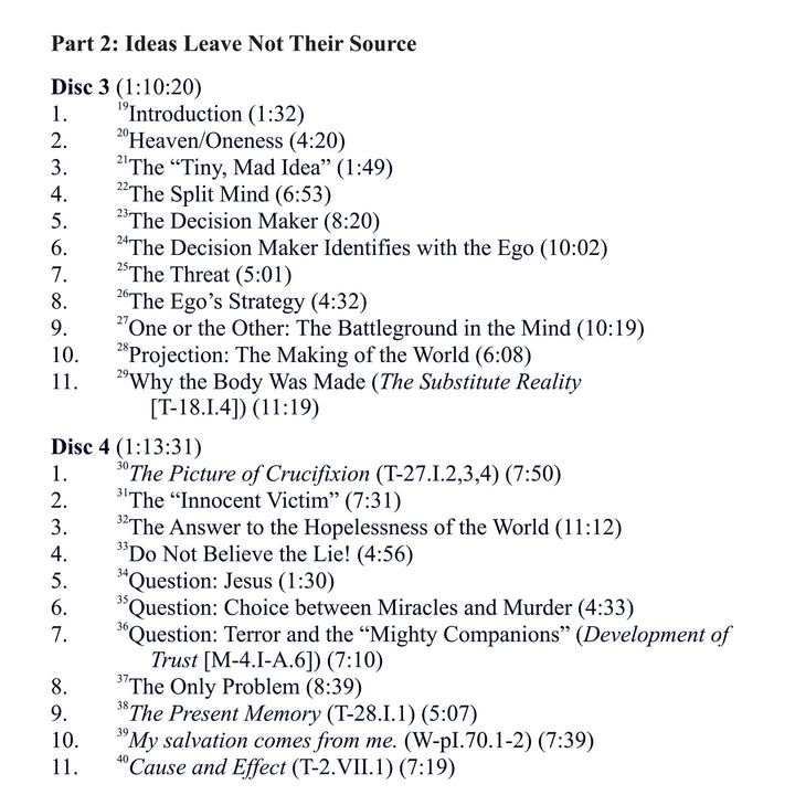 Ideas Leave Not Their Source [CD]