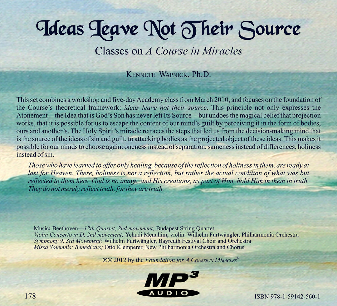 Ideas Leave Not Their Source [MP3]