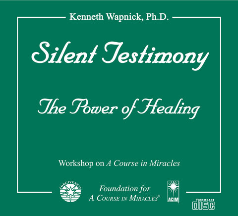 "Silent Testimony": The Power of Healing [CD]