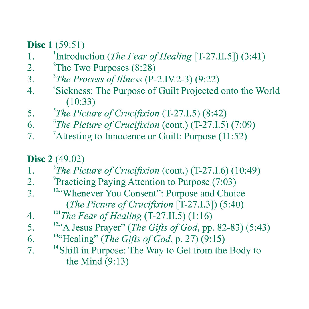 "Silent Testimony": The Power of Healing [MP3]