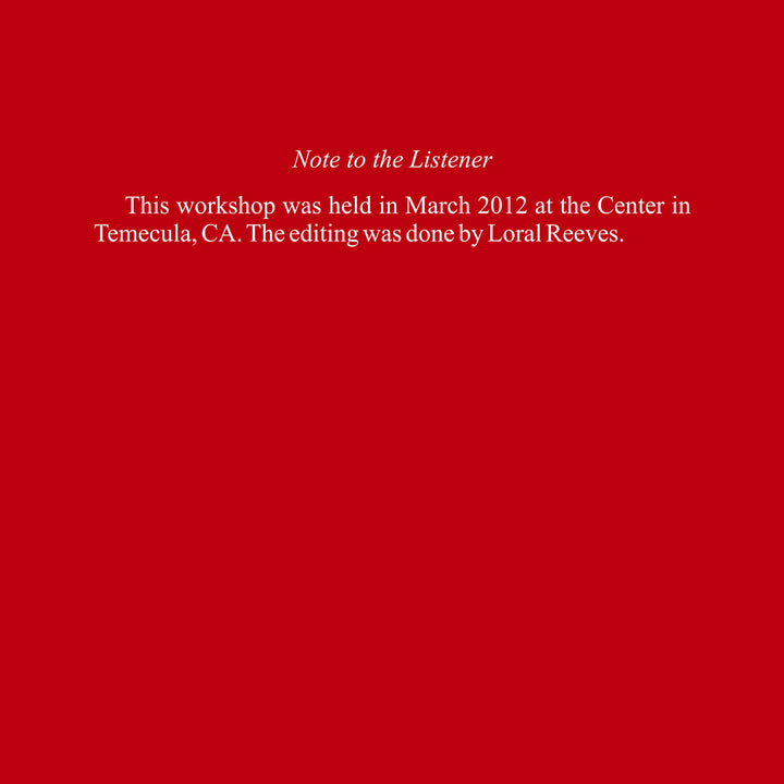 Healing: "The Patient Must Minister to Himself" [CD]