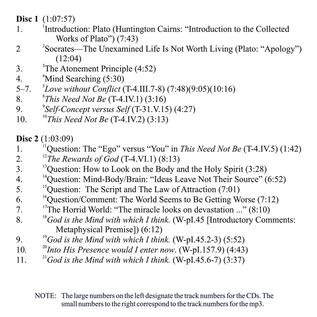 "The Unexamined Life Is Not Worth Living" [MP3]