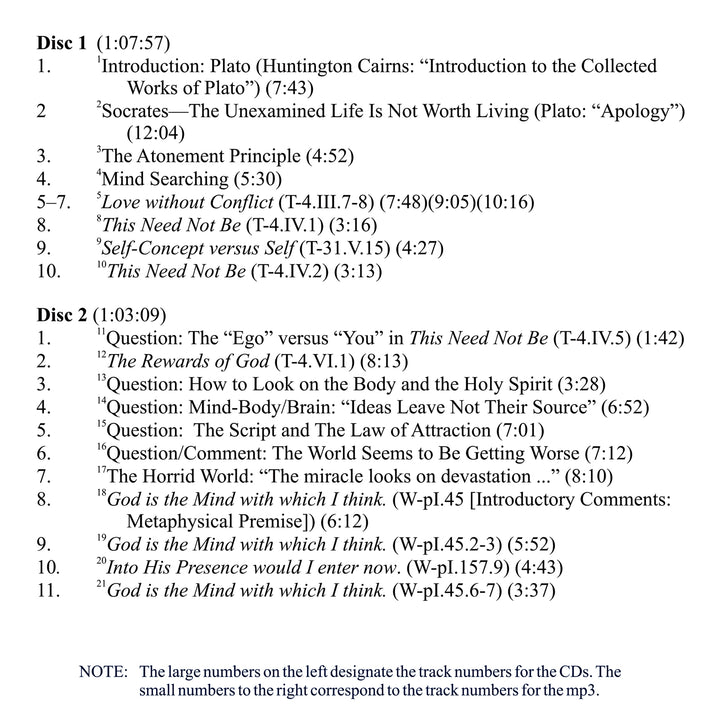 "The Unexamined Life Is Not Worth Living" [MP3]