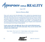 Appearance versus Reality [MP3]