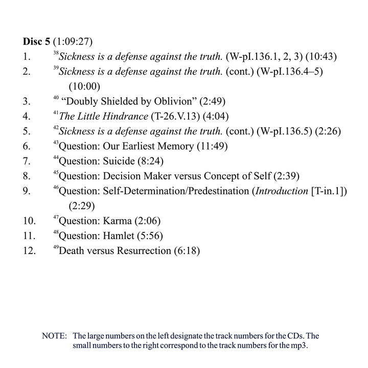 The Specialness of Death or the Death of Specialness? To Be or Not to Be [CD]