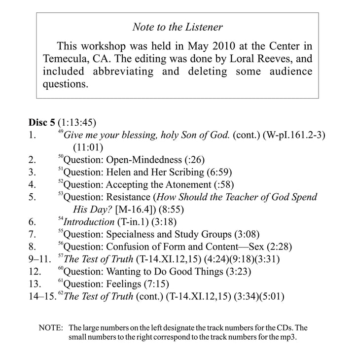 "A Hawk from a Handsaw": Discerning the Holy Spirit [CD]