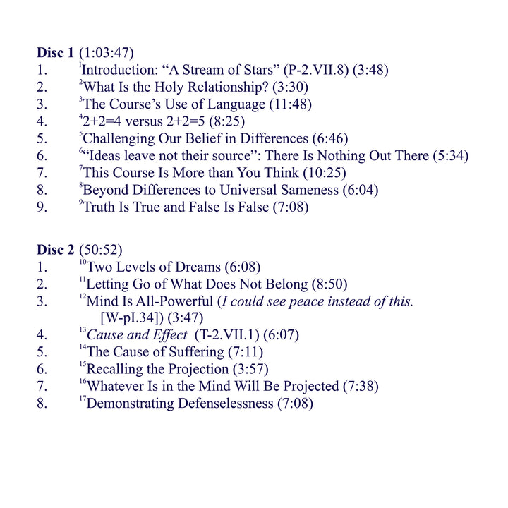 The Holy Relationship: A Stream of Stars [CD]