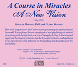 "A Course in Miracles": A New Vision [CD]