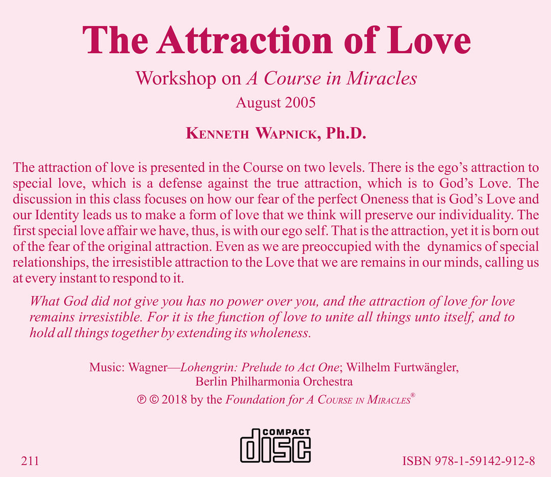The Attraction of Love [CD]