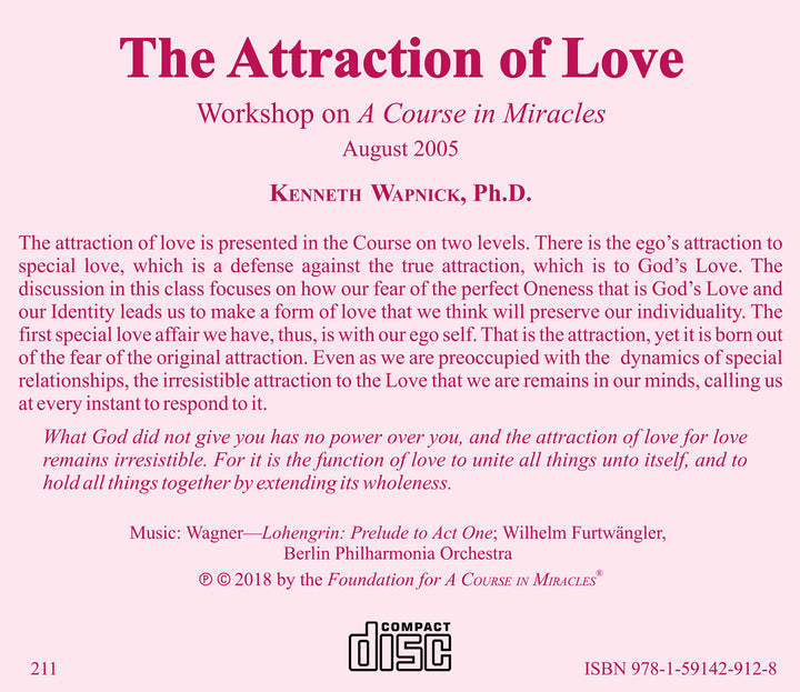 The Attraction of Love [CD]