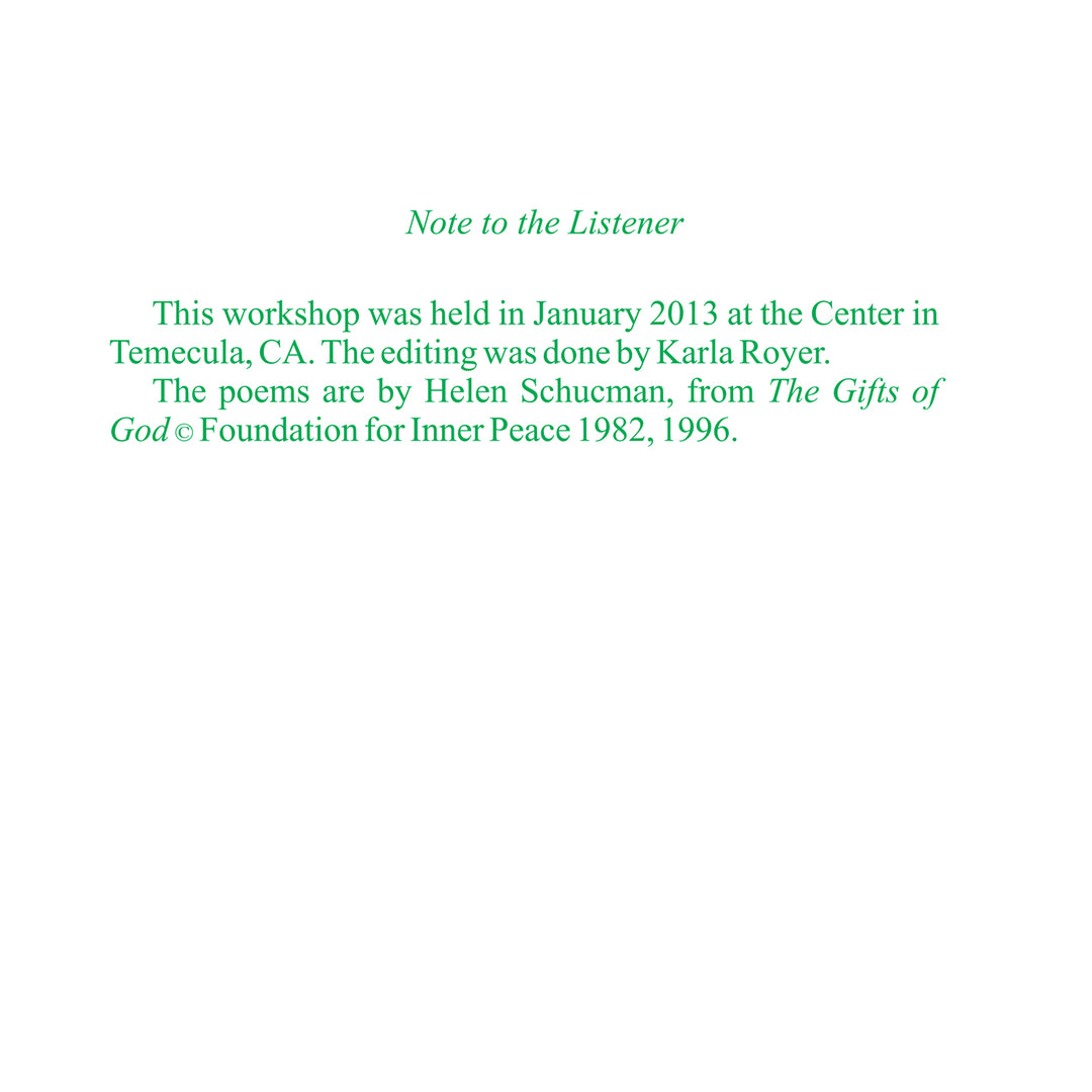 "The Little Things of God" [MP3]