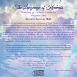 The Language of Kindness [CD]
