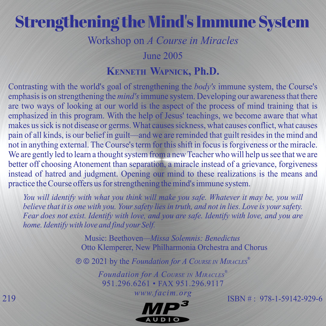 Strengthening the Mind&