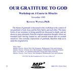 Our Gratitude to God [MP3]