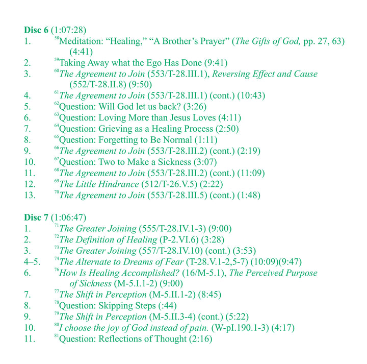 Sickness and Healing [MP3]