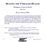 Healing the Unhealed Healer [MP3]