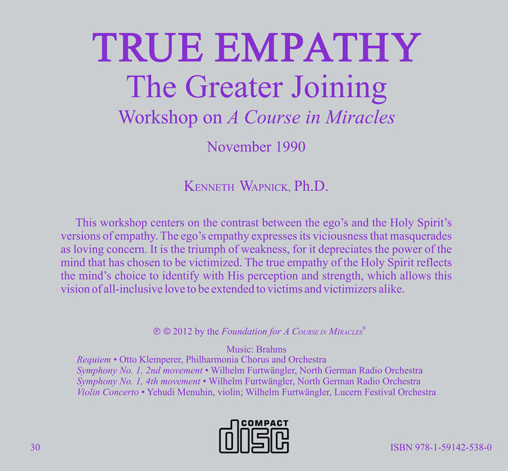 True Empathy: The Greater Joining [CD]