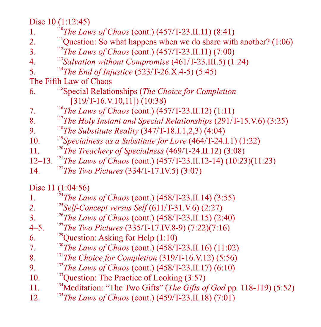 The Laws of Chaos [CD]