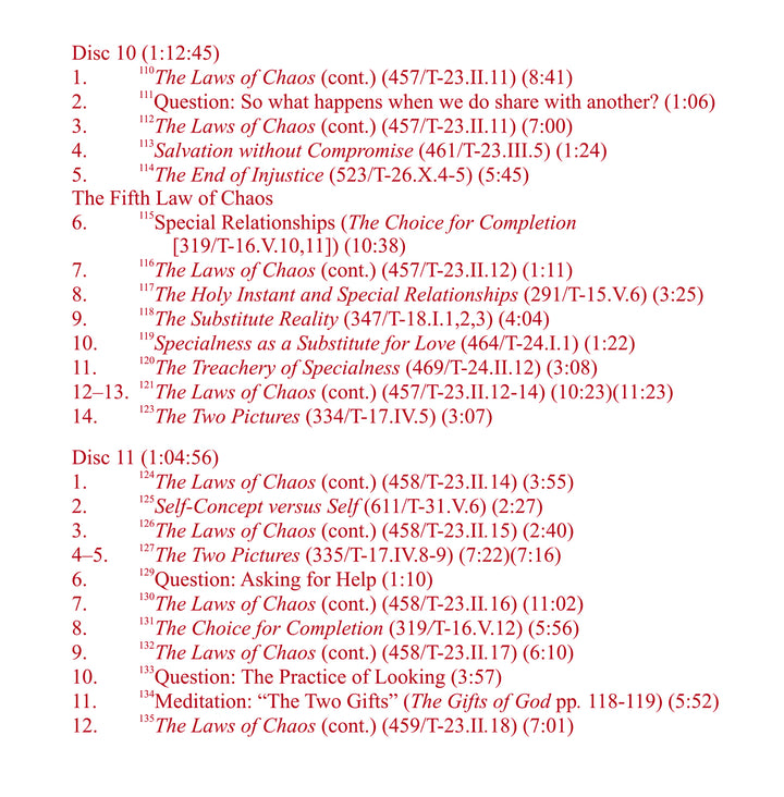 The Laws of Chaos [CD]