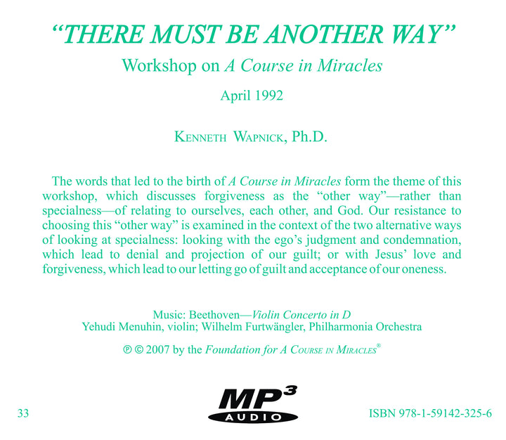 "There Must Be Another Way" [MP3]
