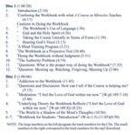 The Workbook of "A Course in Miracles": Its Place in the Curriculum - Theory and Practice [CD]