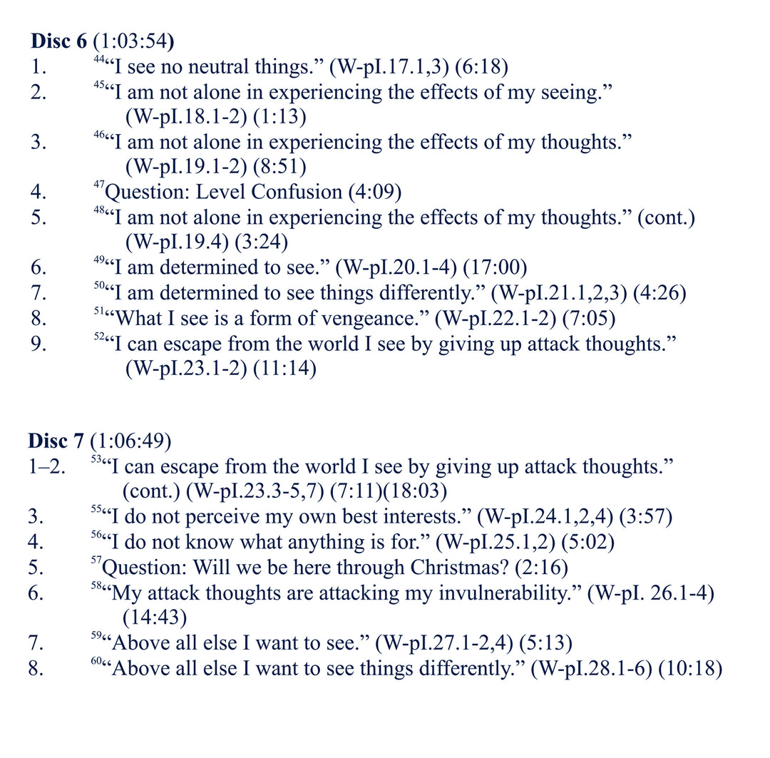 The Workbook of "A Course in Miracles": Its Place in the Curriculum - Theory and Practice [MP3]