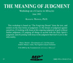 The Meaning of Judgment [MP3]