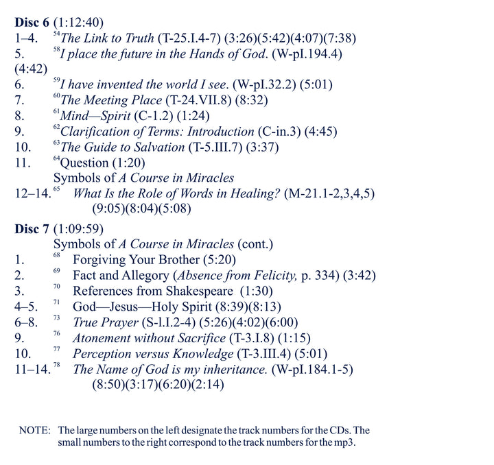 Duality as Metaphor in "A Course in Miracles" [MP3]